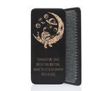 Sadhu Board &laquo;Місяць та Космонавт із Написом&raquo; |No.219| Zinc-plated 15 mm Black