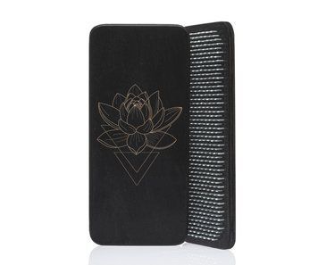 Доска садху &laquo;Лотос-4&raquo; |№139| Медные 8 мм Чёрная fanera-pryamok-139-midn-8mm-black фото