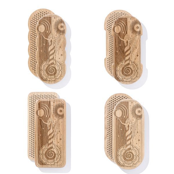 Sadhu board Oak Khmarinka Design |№105| the nails are galvanized, the distance between the nails is 8 mm