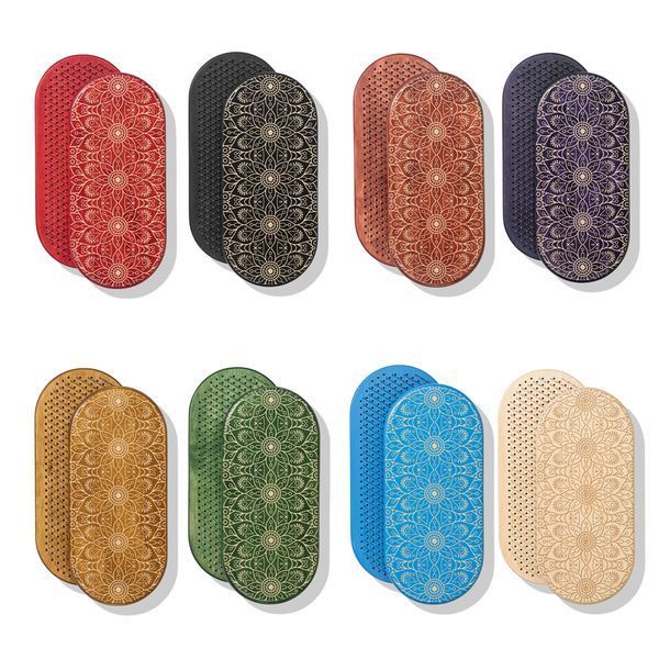 Sadhu board Design #10 in oval shape in oval shape nails galvanized nail spacing 8 mm black