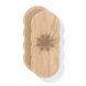 Sadhu board Oak Khmarinka Design |№245| the nails are galvanized, the distance between the nails is 8 mm