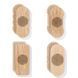 Sadhu Board Oak Oval Design |№153| the nails are galvanized, the distance between the nails is 8 mm