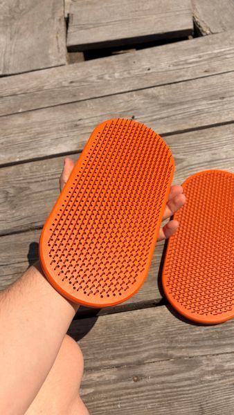 Oval Sadhu Board RAL2004 &laquo;Solar Ray&raquo; |No.152|, with static Zinc nails &mdash; 15 mm