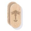 Sadhu Board Oak Oval Design |№210| the nails are galvanized, the distance between the nails is 8 mm