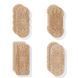 Sadhu Board Oak Oval Design |№9| the nails are galvanized, the distance between the nails is 8 mm