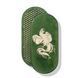 Oval Sadhu Board with bamboo nails Design #68, distance between nails 15 mm 330x150 mm green