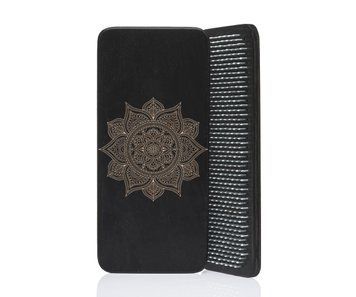 Deska Sadhu Mandala wz&oacute;r #18, gwoździe ocynkowane, rozstaw gwoździ 10 mm, kolor czarny