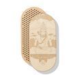 Oval Sadhu board with bamboo nails Design #80, distance between nails 15 mm 330x150 mm white