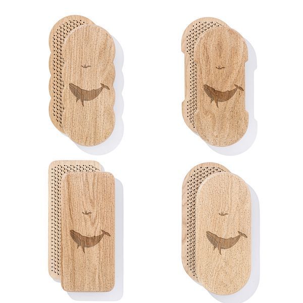 Sadhu board Oak Khmarinka Design |№135| the nails are galvanized, the distance between the nails is 8 mm
