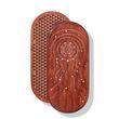 Oval Sadhu Board with bamboo nails Design #111 distance between nails 15 mm 330x150 mm red