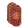 Owalna deska Sadhu z bambusowymi gwoździami Wz&oacute;r #15, rozstaw gwoździ 15 mm 330x150 mm czerwona