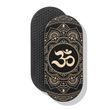 Deska Sadhu Design #12 w kształcie owalnym, z owalnymi gwoździami, ocynkowana, rozstaw gwoździ 8 mm w kolorze czarnym