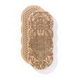 Sadhu board Oak Khmarinka Design |№160| the nails are galvanized, the distance between the nails is 8 mm