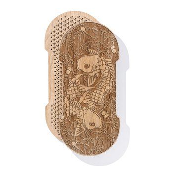 Projekt skrzypiec dębowych Sadhu Board |№58| gwoździe są ocynkowane, odległość między gwoździami wynosi 8 mm