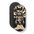 Deska Sadhu Design #46 w kształcie owalnym, z owalnymi gwoździami, ocynkowana, rozstaw gwoździ 8 mm w kolorze czarnym