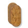 Oval Sadhu board with bamboo nails Design No. 3 distance between nails 15 mm 330x150 mm brown