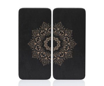 Sadhu Board &laquo;Мандала - 2&raquo; |No.255| Zinc-plated 15 mm Black