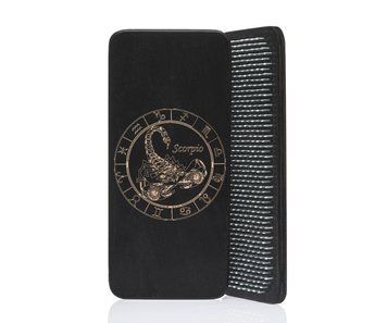 Доска садху &laquo;Скорпіон&raquo; |№180| Медные 8 мм Чёрная fanera-pryamok-180-midn-8mm-black фото