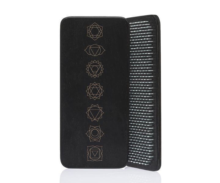 Sadhu Board Chakra Design #100 nails copper nail spacing 8mm black