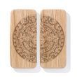 Sadhu board Oak rectangular Design |№40| the nails are galvanized, the distance between the nails is 8 mm