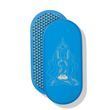 Oval Sadhu board with bamboo nails Design #130, distance between nails 15 mm 330x150 mm blue