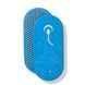 Oval Sadhu board with bamboo nails Design #112, distance between nails 15 mm 330x150 mm blue