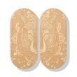 Sadhu board Design #234 in oval shape oval shape Bullet Nails nail spacing 8mm white