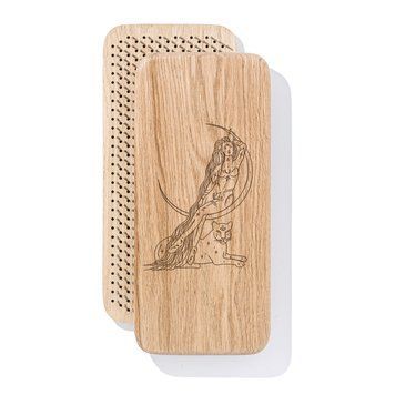Sadhu board Oak rectangular Design |№293| the nails are galvanized, the distance between the nails is 8 mm
