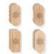 Sadhu Board Oak Oval Design |№39| the nails are galvanized, the distance between the nails is 8 mm