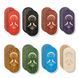 Oval Sadhu board with bamboo nails Design #110, distance between nails 15 mm 330x150 mm blue