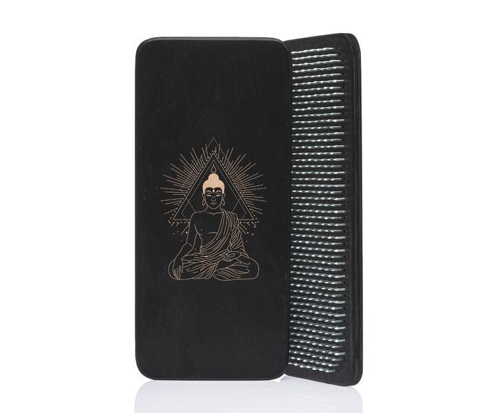 Sadhu board Design Buddha #79 nails galvanized, distance between nails 12 mm black